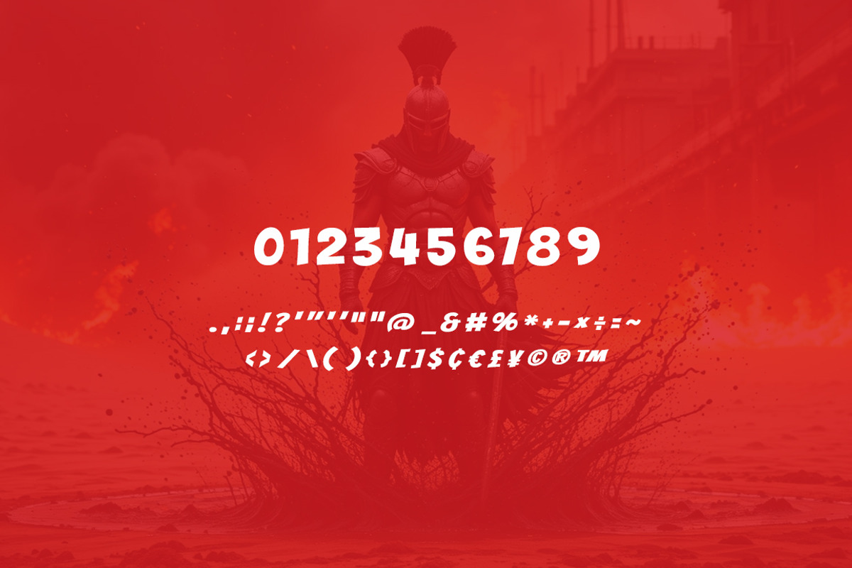 Blacksoil Guard Font, a Blackletter Font by yantodesign (Photo 9 of 9)