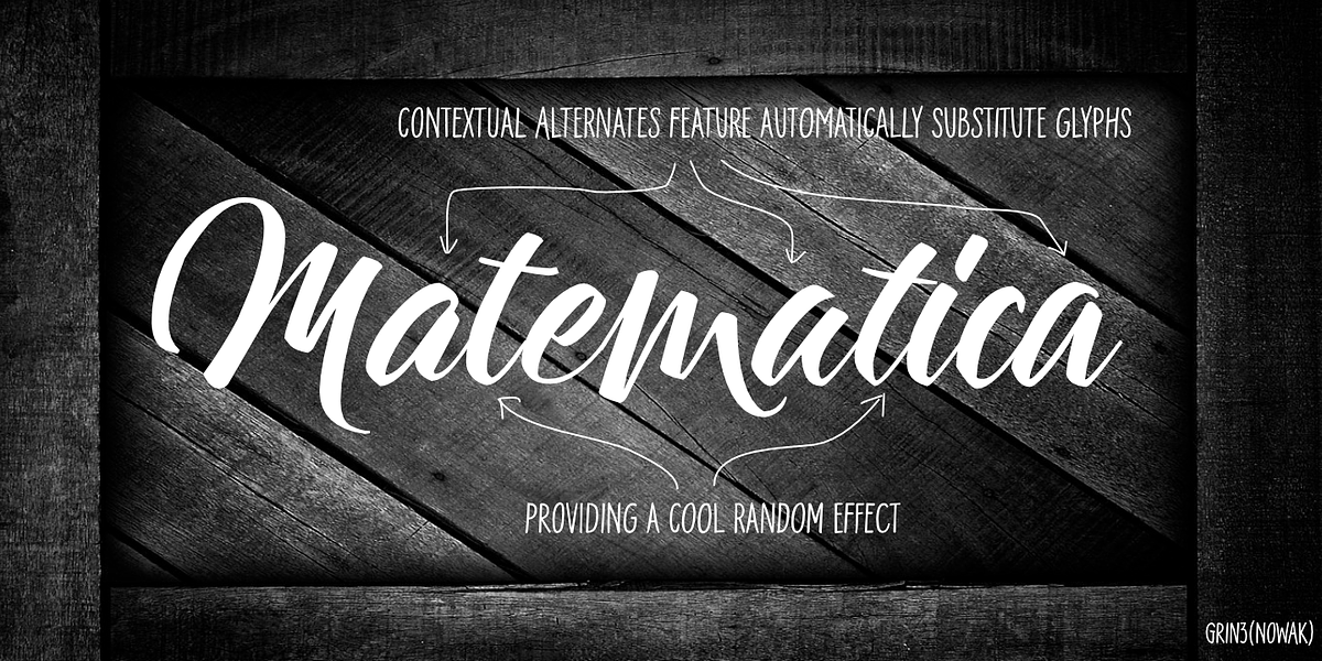 Dramaturg, a Script Font by GRIN3 (Nowak) (Photo 2 of 6)