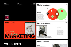 Marketing Strategy Presentation Deck, a Presentation Template by Templeste