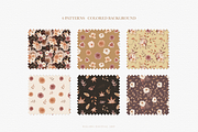 Autumn Watercolor Seamless Patterns, a Pattern Graphic by Balada Digital Art (Thumbnail 4 of 8)