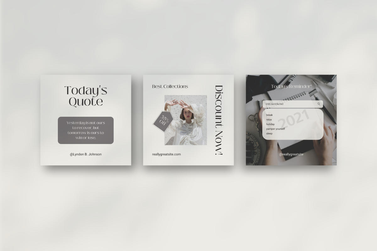 Guineve Fashion - Canva Instagram, a Social Media Template by Inkofert (Photo 5 of 11)