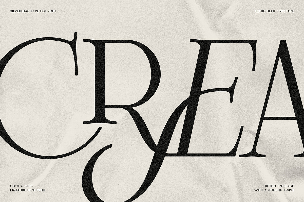 Frosty Garden - Elegant Retro Serif, a Serif Font by SilverStag Type Foundry (Photo 8 of 19)