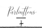 Parlinttons Script - Update!, a Script Font by FadeLine Studio (Thumbnail 1 of 6)