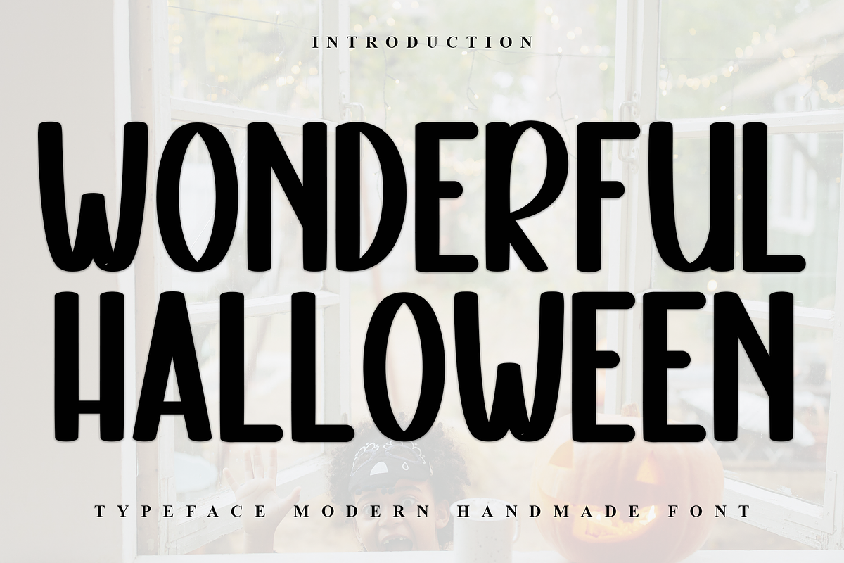 Wonderful Halloween, a Serif Font by FreshTypeINK (Photo 1 of 8)