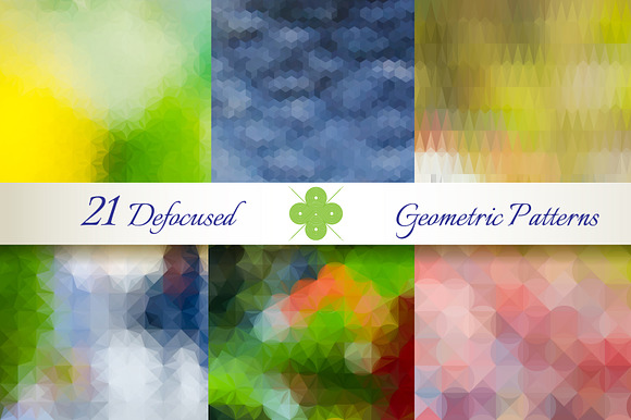 21 Defocused Geometric Patterns
