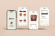Smartphone Screen Mockup –Mobile App, an iPhone Mockup by DesignRushMarket (Thumbnail 4 of 12)
