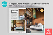 Airbnb Guest Book Canva template, a Templates & Theme by DeLaGranSiete (Thumbnail 7 of 13)
