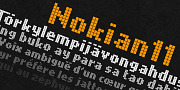 Nokian11, a Font by GRIN3 (Nowak) (Thumbnail 1 of 2)