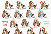 Woof Christmas Watercolors, an Animal Illustration by Eva Katerina (Thumbnail 13 of 18)