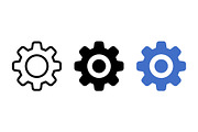 Gear Mechanism Vector Design, a Solid Icon by Artonix (Thumbnail 2 of 2)