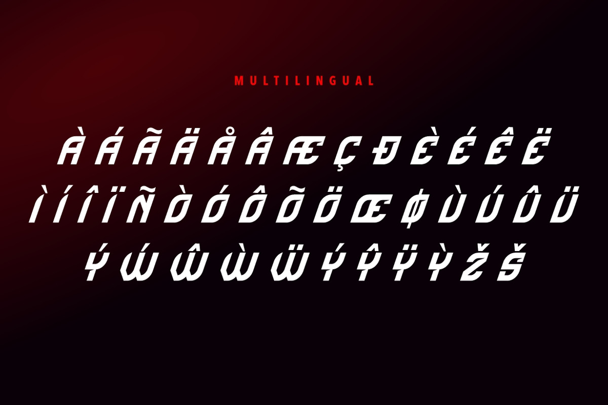 Ancent - Esport Font, a Sans Serif Font by Burhan Afif (Photo 5 of 6)