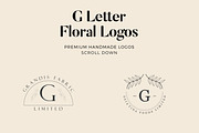 520 A to Z Floral Logos Bundle, a Branding & Logo Template by AN Productions (Thumbnail 46 of 223)