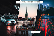 25 HDR Lightroom Presets, a Preset Add-On by Viktor Gjokaj (Thumbnail 1 of 2)
