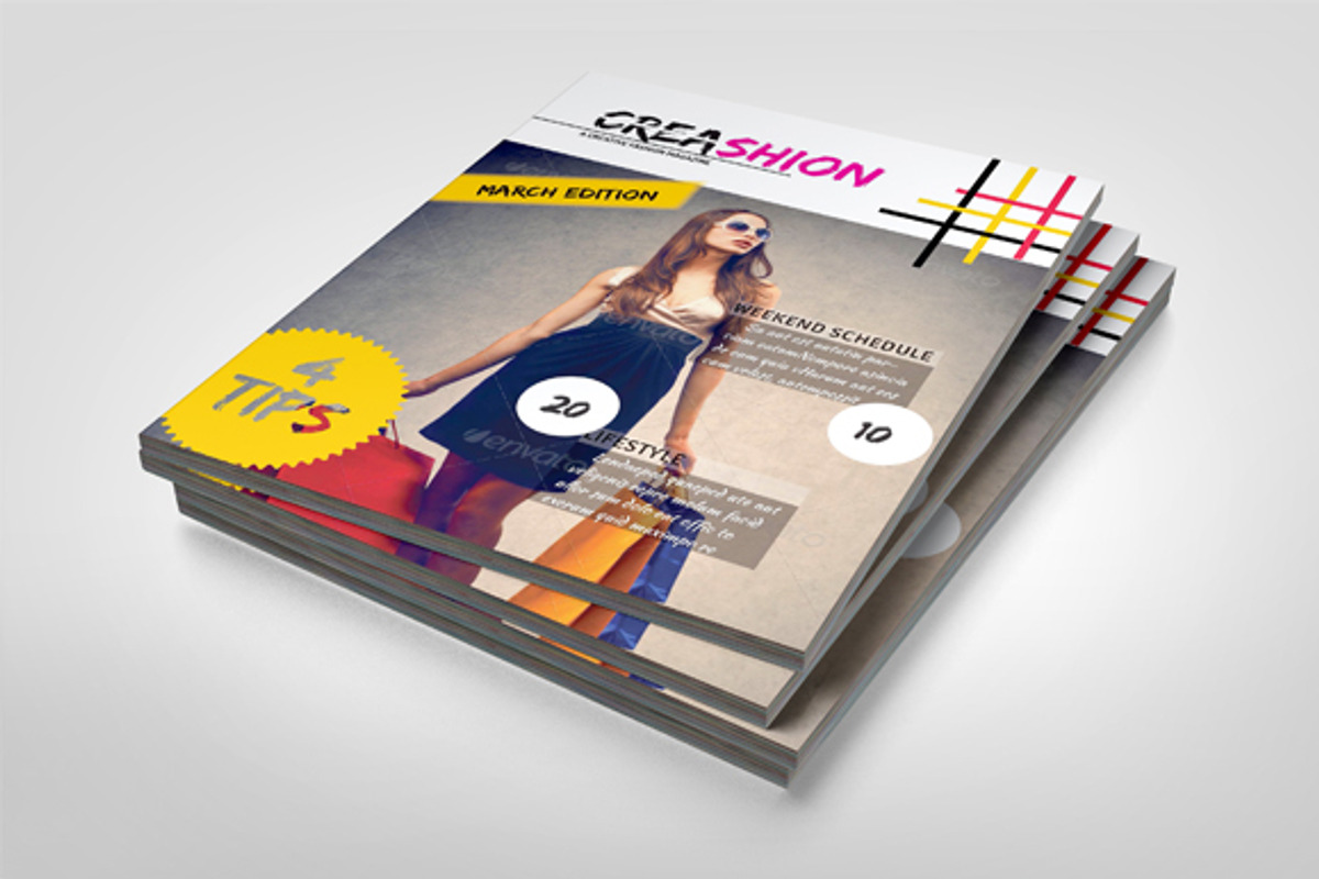 Creative Magazine Template, a Magazine Template by GreenDesign (Photo 1 of 5)