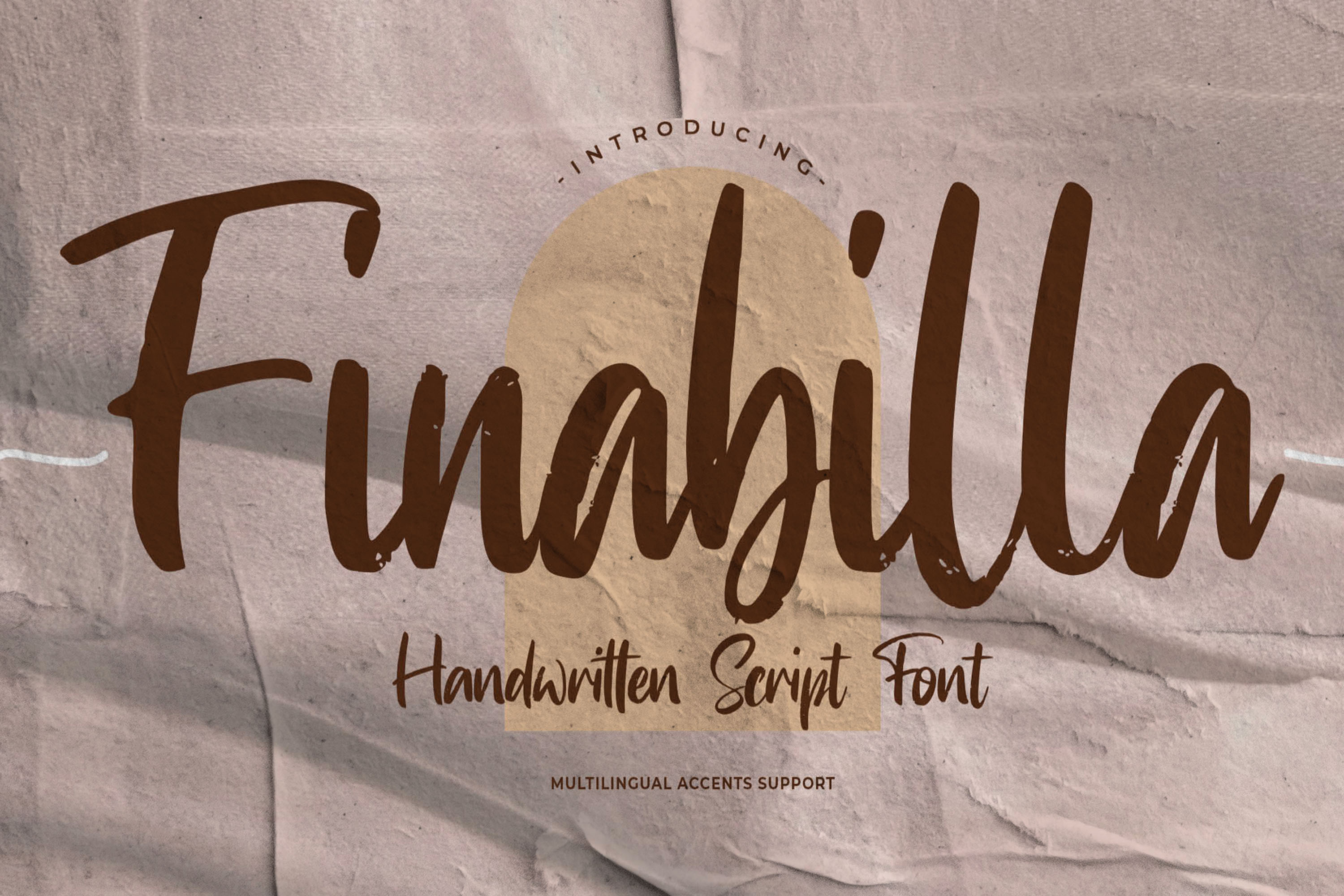Finabilla It's Handwritten Script Font
