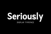 Seriously Display Serif (3 weights), a Serif Font by Letterhend Studio (Thumbnail 1 of 9)