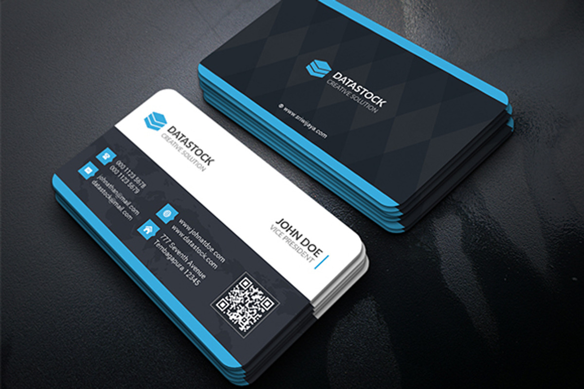 Corporate Business Card, a Business Card Template by InfinityArt (Photo 4 of 4)