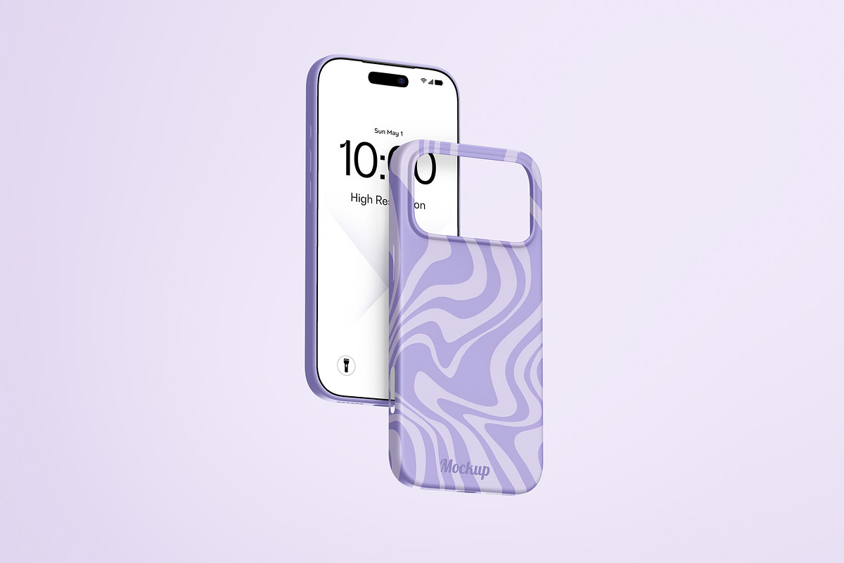 High Quality iPhone 17 Case Mockup, an iPhone Mockup by RamStudio2 (Photo 4 of 14)