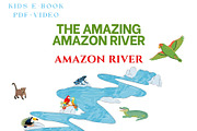 Exploring The Amazing Amazon River, a Magazine Template by Aban's World (Thumbnail 1 of 5)