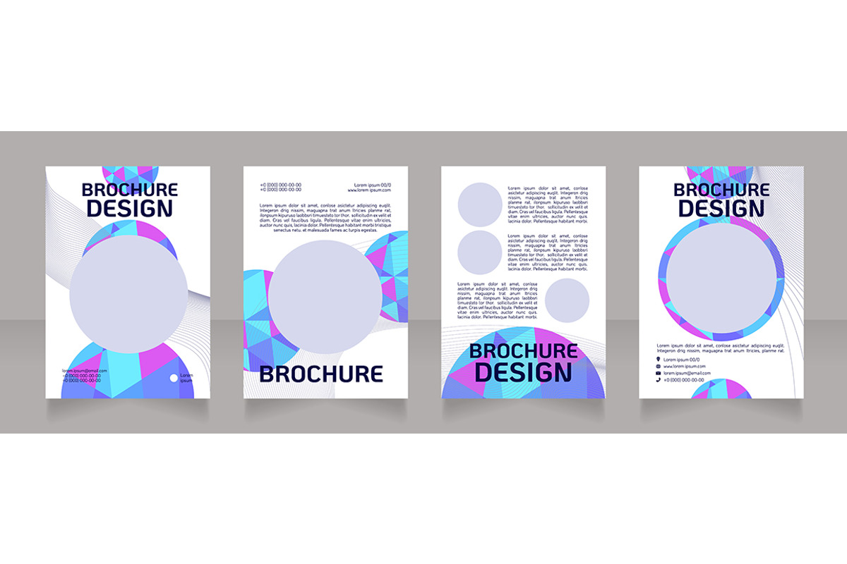 Craft jewelry retail blank brochure, a Brochure Template by IMG Visuals