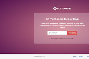 Bootcoming