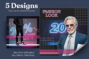 Editable Clothing 5 Poster PK, a Branding & Logo Template by Aban's World (Thumbnail 7 of 7)