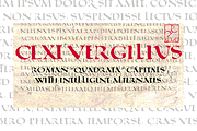 161 Vergilius, a Script Font by GLC Foundry (Thumbnail 1 of 2)