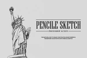 Pencil Sketch Photoshop Action