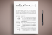 3 Page Resume CV Template Word Pages, a Resume Template by The Creative Resume (Thumbnail 1 of 8)