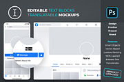 New Facebook Personal Profile Mockup, a Social Media Template by FEINGOLD (Thumbnail 3 of 8)
