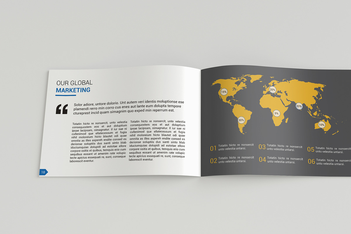 A5 Company Profile, a Brochure Template by BoriesBechker (Photo 10 of 13)