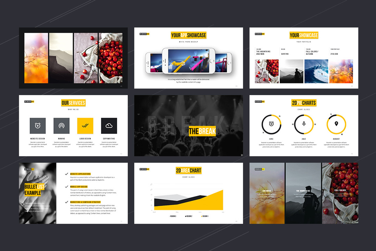 Rework Keynote Presentation, a Presentation Template by Rework (Photo 7 of 14)