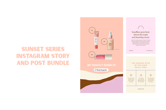 Sunset Series: Instagram Bundle preview 8