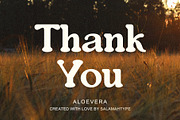 Aloevera - Modern Retro Serif, a Serif Font by Salamahtype (Thumbnail 10 of 10)