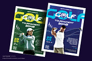 Golf Tournament Flyer Template - PSD, a Flyer Template by Satgur Graphic Design (Thumbnail 1 of 9)