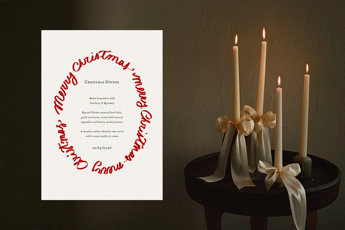Christmas Frames & Bows Whimsy Set, an Object Graphic by Calamar Studio (Photo 5 of 12)