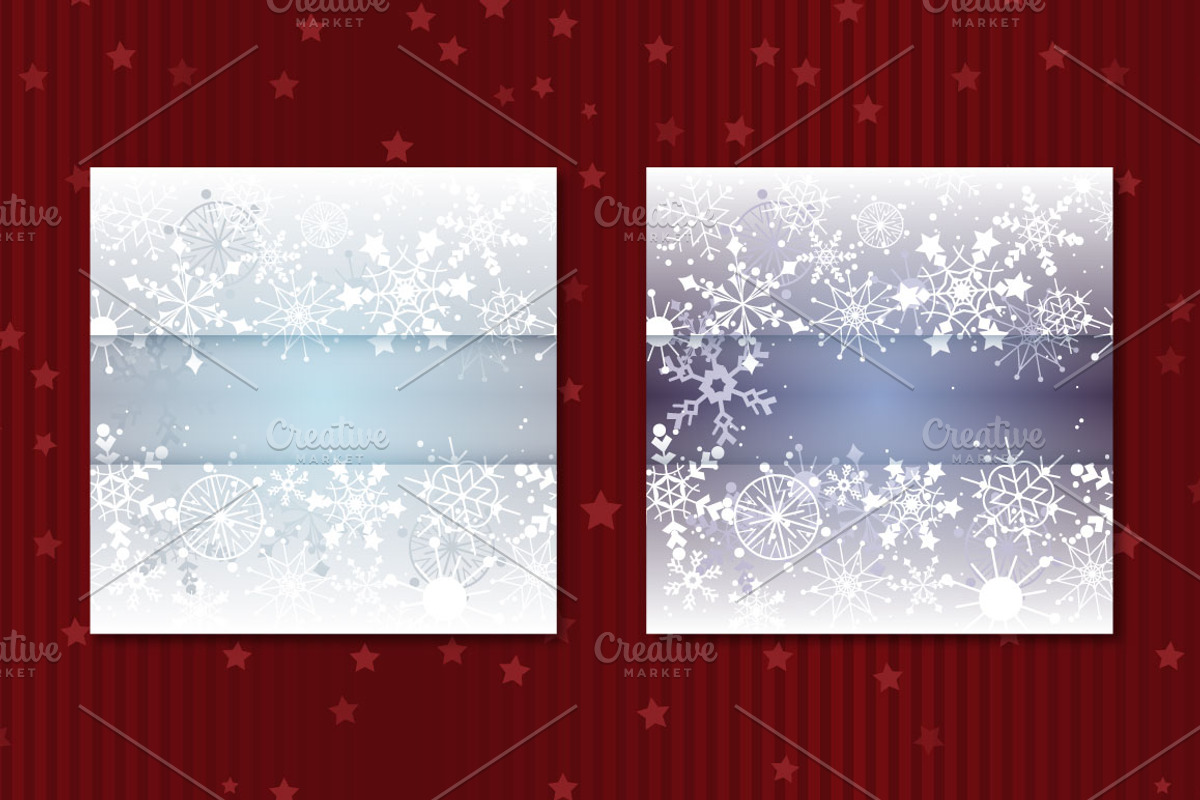 Christmas Backgrounds, an Illustration by Sunny Design (Photo 3 of 5)