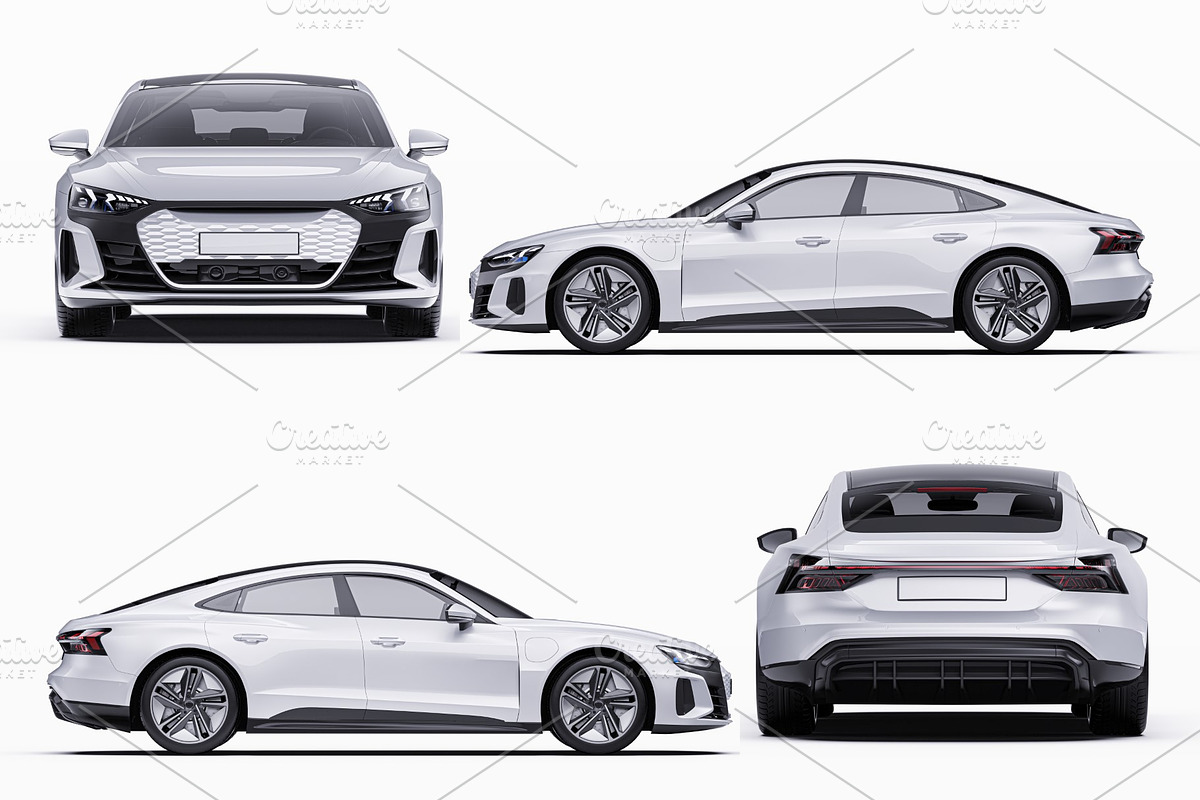 Electric Performance Coupe Mockup, an Advertising Mockup by Halal Graphic Studio (Photo 11 of 12)