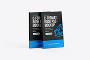 C-Format Softcover Book Mockup, a Books & Magazine Mockup by SimplDesign (Thumbnail 9 of 13)