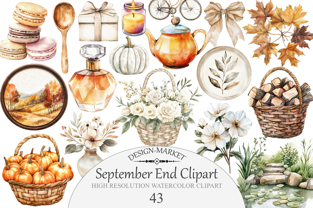 September End Clipart, an Illustration by Design Market (Photo 1 of 5)