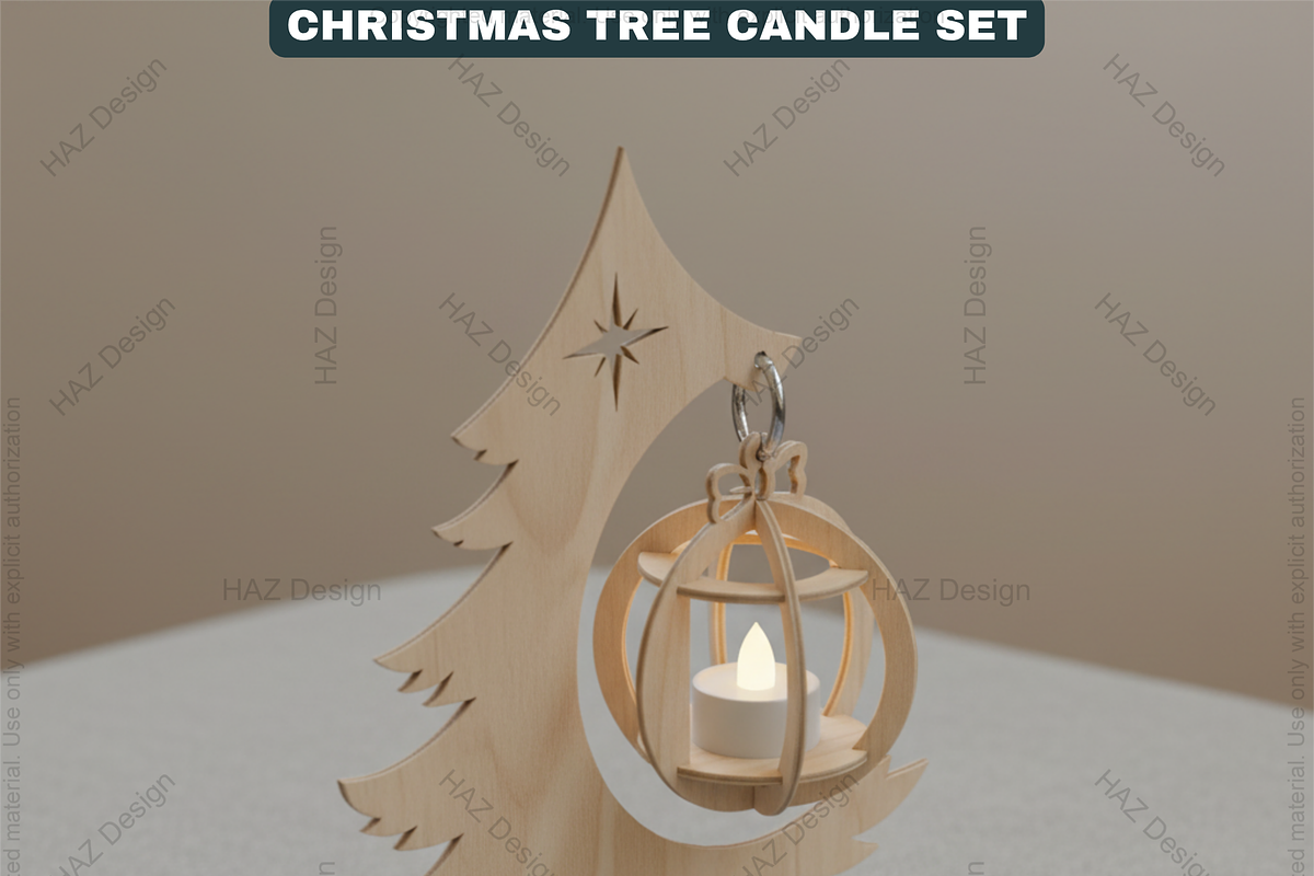 Christmas Tree Candle Holder Ornamen, a Templates & Theme by AtacanDigital (Photo 26 of 26)