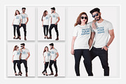 T-Shirt Fashion Mock-Up-V-2-001, a Shirt Mockup by designvillage (Thumbnail 2 of 6)
