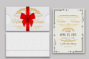 Wedding invitation card, an Invitation Template by Themefisher (Thumbnail 1 of 3)