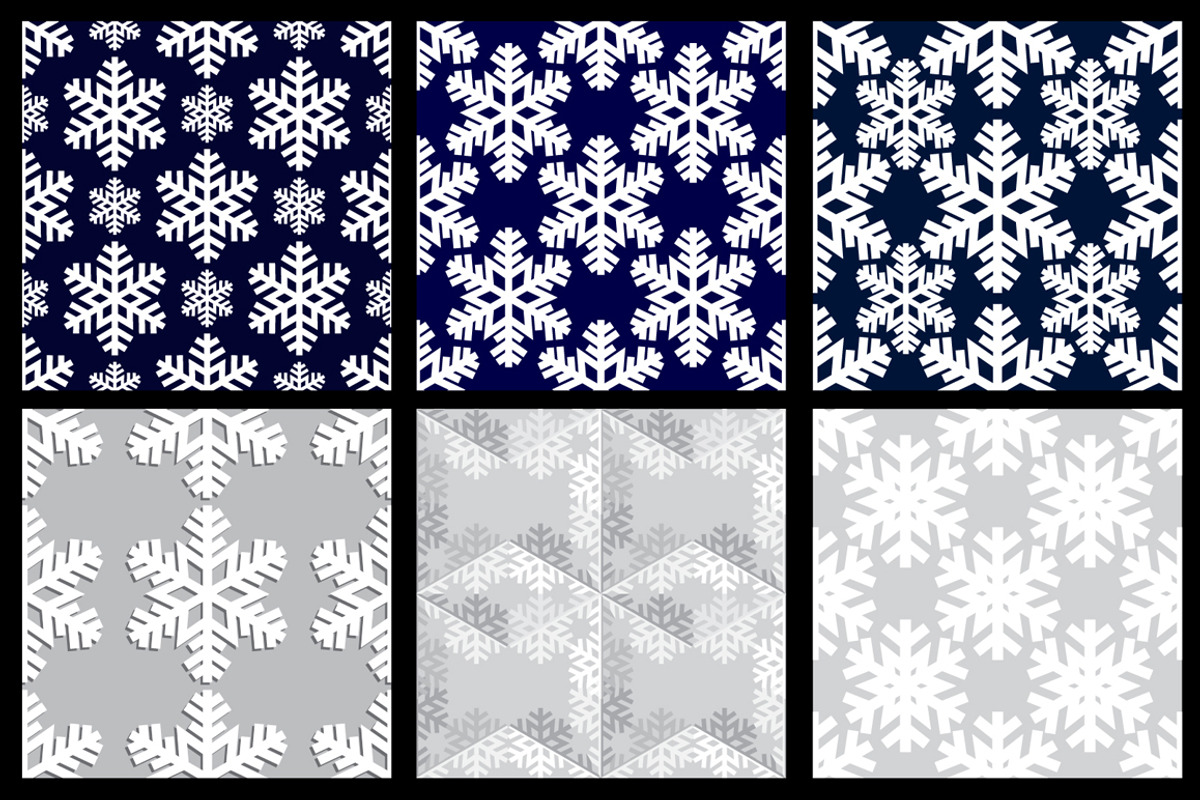 Christmas background. Snowflakes.