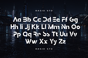 Borsen Futuristic Display Font, a Sans Serif Font by Rasio Studio (Thumbnail 2 of 9)