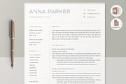 Resume Template / CV, a Resume Template by TheResumeCoach (Thumbnail 1 of 9)