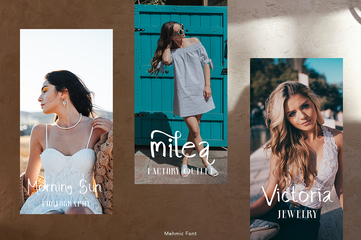 Mehmic Font, a Handwritten Font by madeDeduk (Photo 4 of 10)