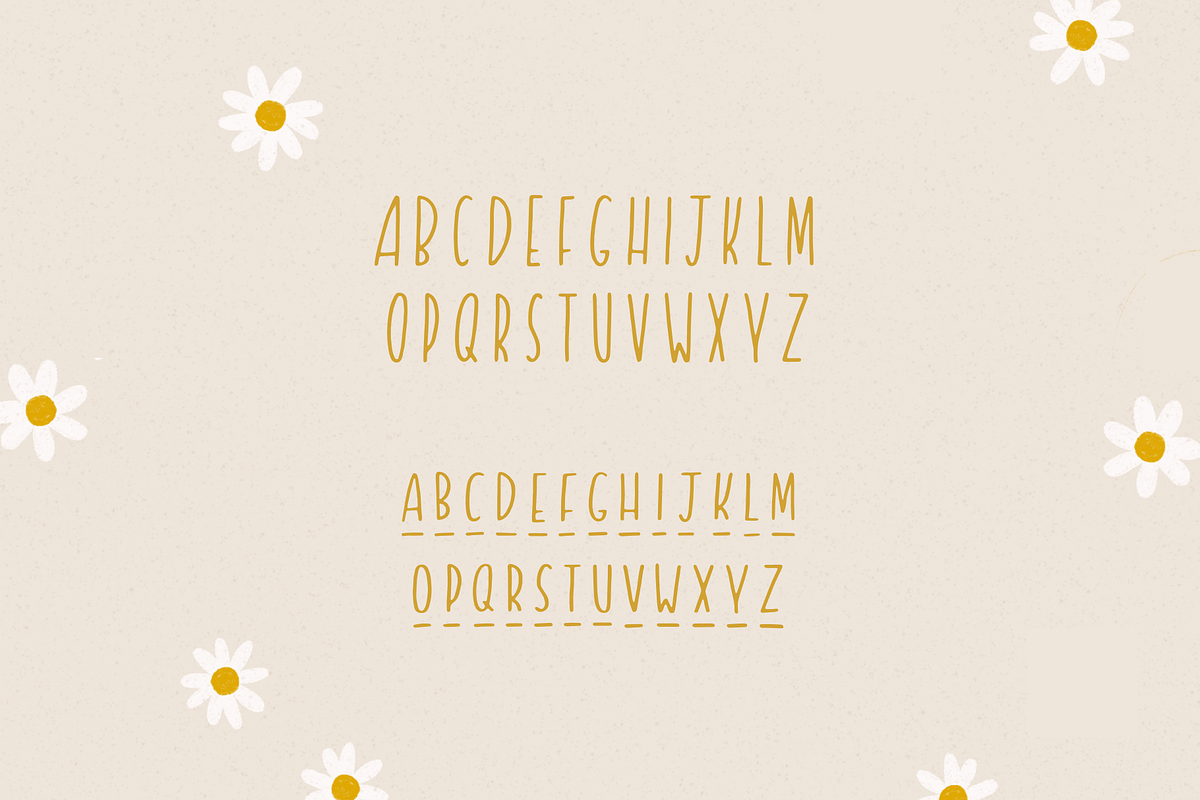 Sunflower - Skinny Sans Serif Font preview 5