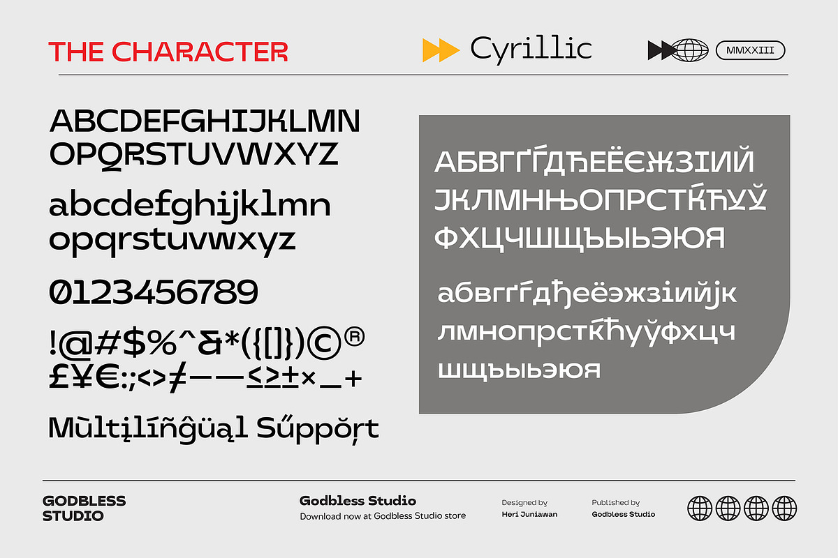 Blanc Groove, a Sans Serif Font by Godbless Studio (Photo 13 of 15)
