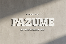 Pazume | Elegant Luxury Serif Typefa